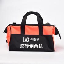 Kachdo kit mens canvas wear-resistant large multi-function repair installation thickened small portable electrician tool bag