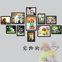 Pet decoration painting cat dog dog shoproom pet supplies storewall painting frame-free home living room photo wall