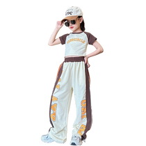 Summer Girls Jazz Dance Performance Practice Suit Truffle Jazz Children Hip Hop Boom Street Dance Boomer Individuality