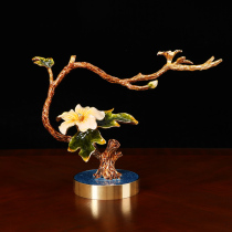 Light and luxurious enamel Colorful Pendulum room Desktop furnishing Home Xuan Guan Wine Cabinet Decoration TV Cabinet Creative Handmade Ornaments