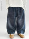 Boys' Jeans Children's Spring Pants 2026 New Stylish Boys' Spring Outfit Loose Casual Straight-Leg Pants