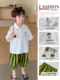 Children's Clothing Boys' Summer Suit 2026 New Style Cropped Pants Boys' Polo Shirt Summer Cool and Handsome Short-Sleeved Two-Piece Set