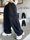 Boys' Pants Spring and Autumn 2026 New Stylish Children's Clothing Loose Straight Pants Boys' Fleece-Lined Cargo Pants Winter Wear