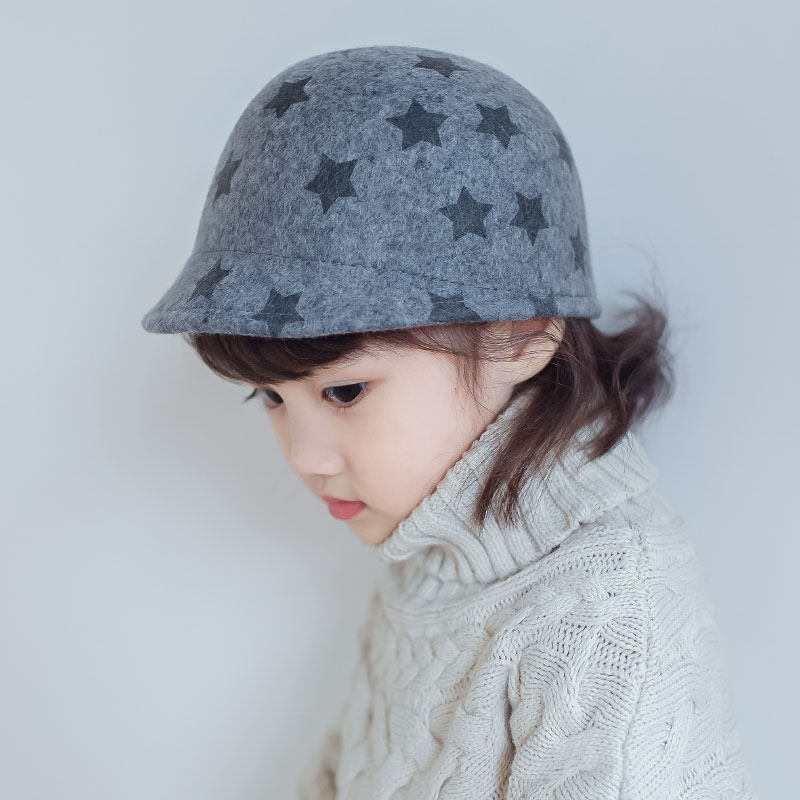 Children's Hat Girl England Winter Horse Cap Winter Wool Cap Little Baby Years Warm Winter Cap New Wave