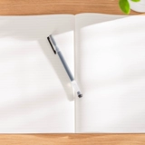 Ручка-роллер для офиса для школьников, черные вместительные и большые шариковые цветные карандаши, прочная ручка на водной основе, шариковая ручка, 0.5мм