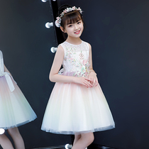 Italian childrens dress summer 2021 New Girl dress Korean princess dress little girl dress