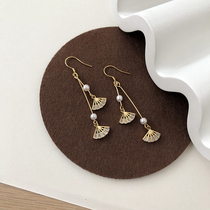 Sector Stream Sole Earrings 2020 New wave Advanced sensation Net Red 925 pure silver earbuds with earbuds without earbuds