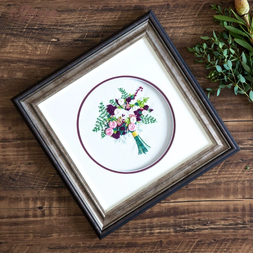 Трехмерный набор материалов для беременных, «сделай сам», с вышивкой, подходит для начинающих, свадебный подарок, европейский стиль