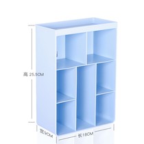Punch-free wall cabinet wall-mounted bedroom rack dormitory storage partition decoration toilet simple lattice