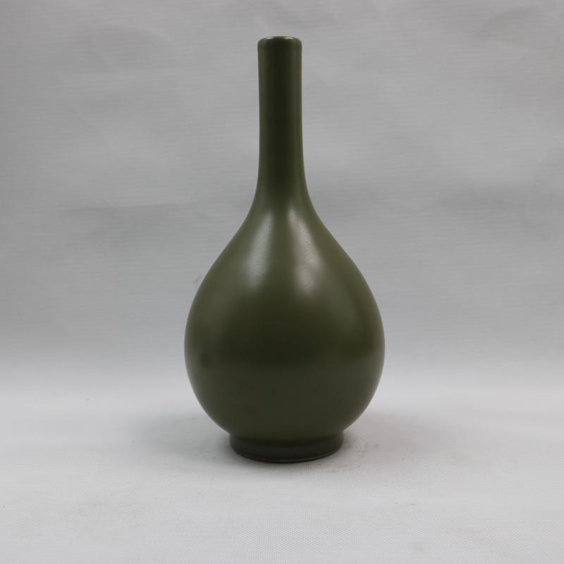 Jingdezhen ceramics glaze vase household adornment is placed at the end of the tea generic yongzheng antique antique handicraft