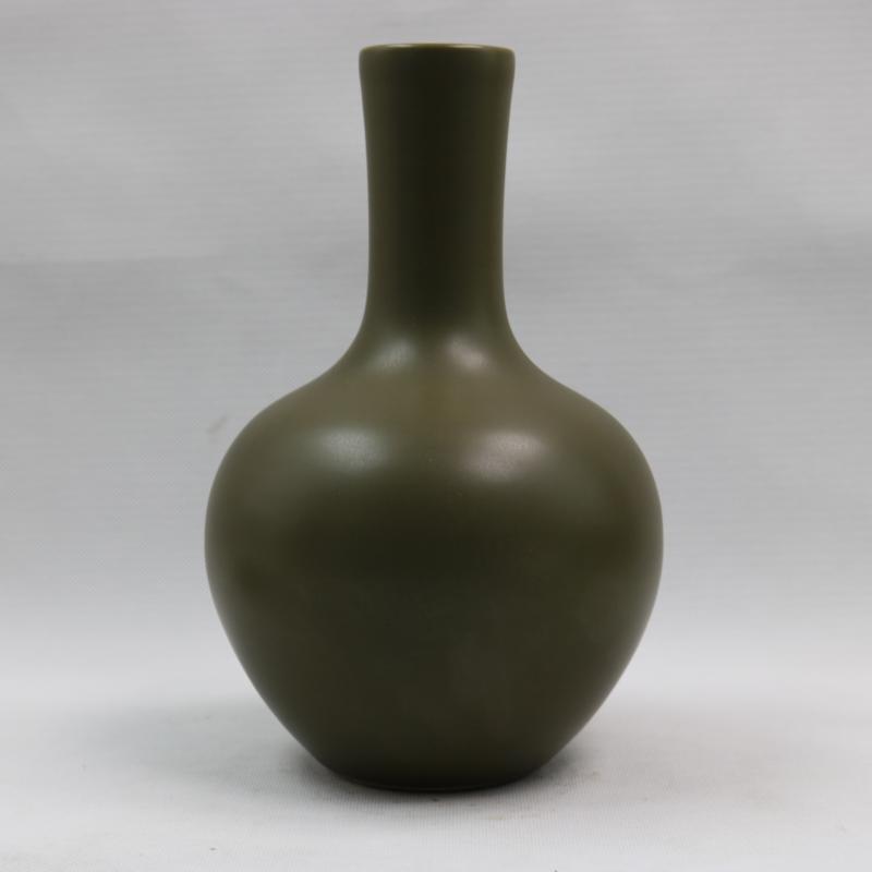 Jingdezhen ceramics glaze vase household adornment is placed at the end of the tea generic yongzheng antique antique handicraft