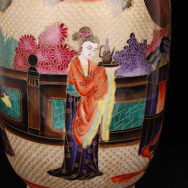 Jingdezhen imitation the qing qianlong see colour thread etched enamel had white gourd bottle of fine antique reproduction antique furnishing articles