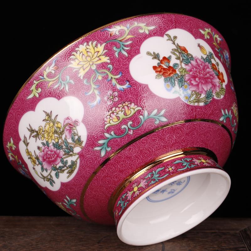 The Bucket color kirin bowl of blue and white guiguzi imitation qianlong classic soft adornment art porcelain, Chinese wind bowls furnishing articles