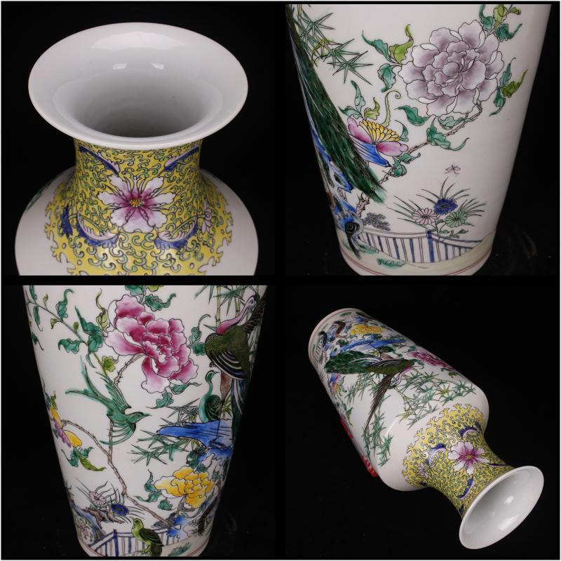 Jingdezhen imitation of the qing dynasty antique vases home furnishing articles of handicraft Chinese style restoring ancient ways furnishing articles for the collection