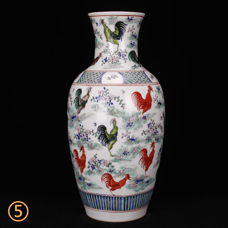 Jingdezhen imitation of the qing dynasty antique vases home furnishing articles of handicraft Chinese style restoring ancient ways furnishing articles for the collection