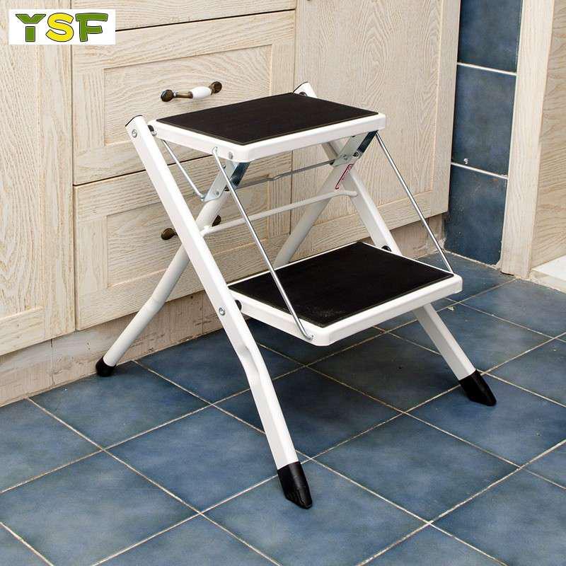 Ladder Stool Dual-use Home Folding Ladder Bench Office Stepped Foot Small Stool Kitchen ladders stool Car wash stool Two steps stool-Taobao