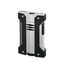 European Direct postal S T Dupont France PEDF I E X T R ME Series silver torch Torch Lighter