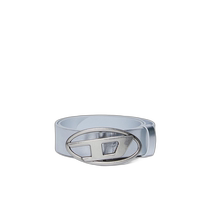 Hong Kong direct mail Diesel oval D-shaped buckle belt J01226KXBLR