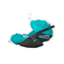 European direct mail CYBEX Cybex baby seat series blue seat black bottom handle baby