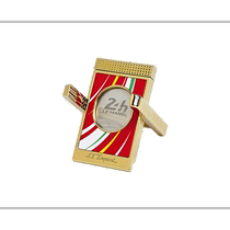 European direct mail Dupont cigar cutter Le Mans gold red ST DUPONT COUPE-CIGARE LE MANS RO