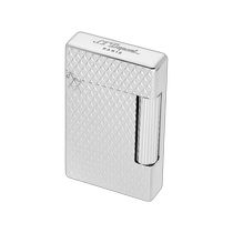 European direct mail S T Dupont French Dupont silver tip brass finish double yellow flame lighter