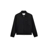 Гонконгская прямая почтовая почта Ами Париж Лонг -Слушанная куртка HJK053CO0009.