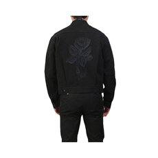 Куртка 香港直邮dior homme 男士黑色玫瑰背薇牛仔外套 013d480c-230x-98