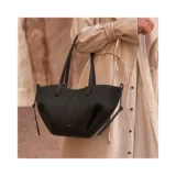 Европейская прямая почтовая почтовая почтовая почтовая чернозернистого золотого оборудования из кожи с металлическими буквами логотипа