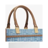 Fendi, маленькие вместительные и большые джинсовые бретели