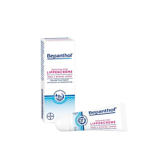 Европейская прямая почтовая почта немецкая аптека Bepanthol Bayer Belexin Lip Balm 7,5 г хейлит сухой губы расщелина губы