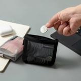 Маленькая портативная сумка для хранения, кошелек, помада с молнией, картхолдер, ключница