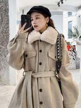 Cotton clothes female ins Hong Kong wind winter 2021 new students Korean version of loose Joker waitmore cotton wool coat