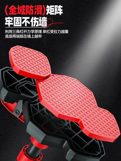 Indoor Home Pull-Up Bar for Door Frame, No-Drill Installation, Single Bar Children's Stretching Ring Fitness Equipment