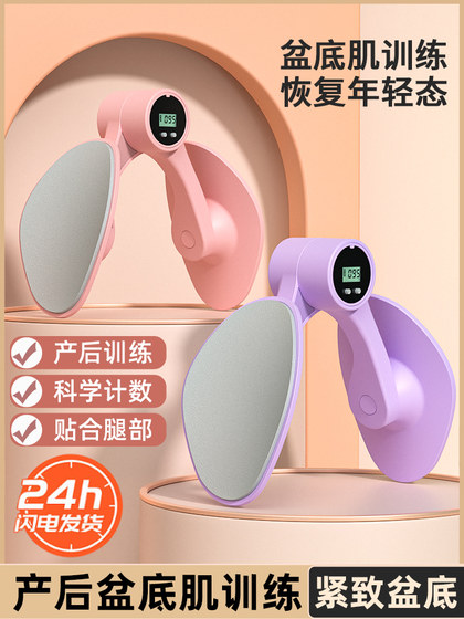 Wsw Pelvic Floor Muscle Leg-Slimming Exercise Training Tool Postpartum Recovery Kegel Pelvic Hip Tightening Inner Thigh Exercise Tool