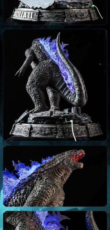 [End link] Wanying fan Godzilla vây lưng phát sáng 1:50 tượng cao 68cm - Capsule Đồ chơi / Búp bê / BJD / Đồ chơi binh sĩ