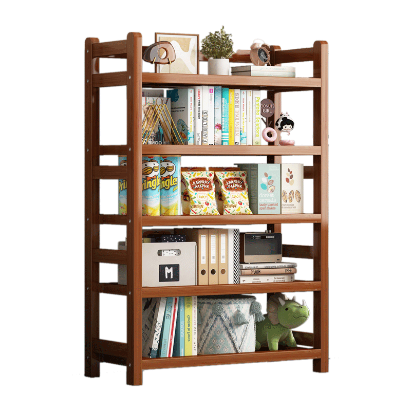 Bookshelf rack floor-standing multi-layer multi-functional storage rack
