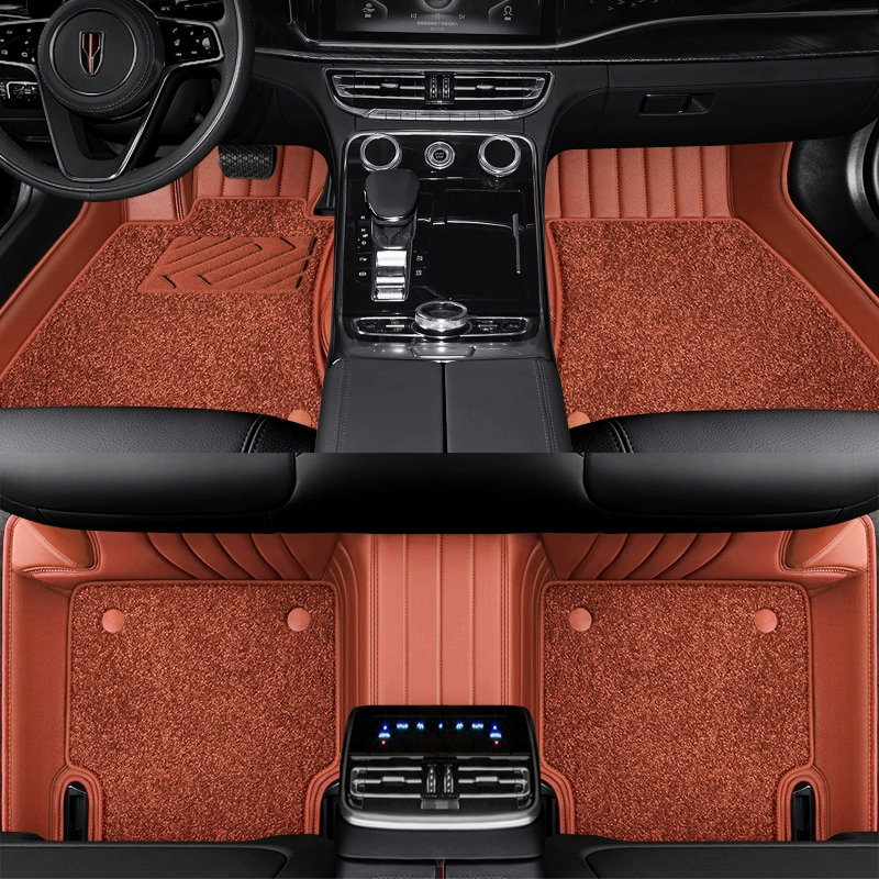 Thảm lót sàn ô tô bao bọc toàn bộ bằng da Hongqi HS5 E-HS9 E-HS3 H7 HS7 E-HS9 H9 H5 thảm lót sàn fortuner 2019 