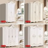 Европейский стиль гардероб сплошной древесина