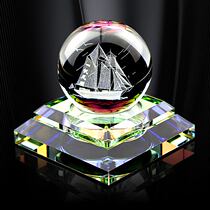 Creative Car Pendulum CRYSTAL PERFUME SEAT IN-CAR ADORNMENT ON-BOARD DECORATIONS WATER CRYSTAL BALL MOTOR ACCESSORIES