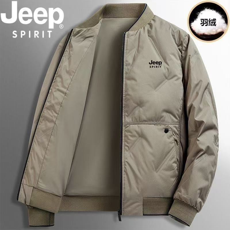 Jeep Men's down Jacket Winter 2026 New Duck down Jacket Loose Cold-Resistant Warm Jacket Jeep Men's down Jacket Winter 2026 New Duck down Jacket Loose Cold-Resistant Warm Jacket