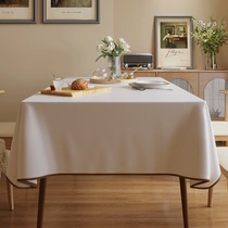 Silicone tablecloth light luxury high end dining table mat waterproof oil free wash rectangular eco-friendly odorless tea table premium leather mat