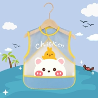 Без рукавов маленькая желтая курица синий