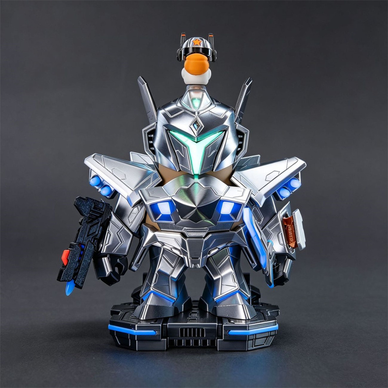 Glowing Cool Battle Robot 3D Model Official Capibara Magnetic Mecha Silver Wing Mecha Powerful Dolphin 20