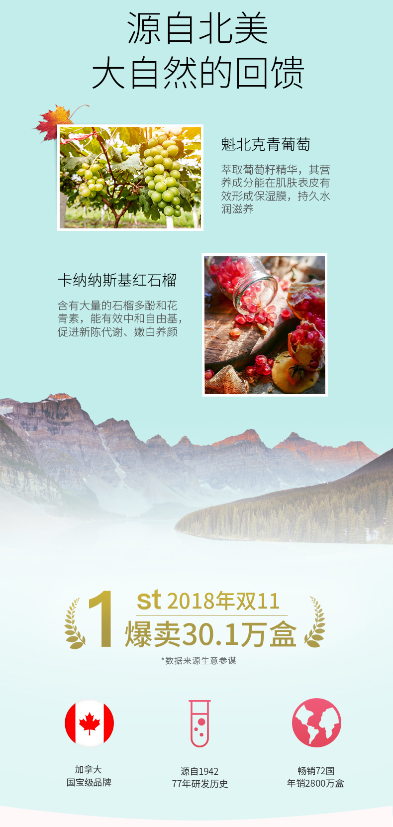 加拿大进口 Delon 红石榴身体乳 196g 图2
