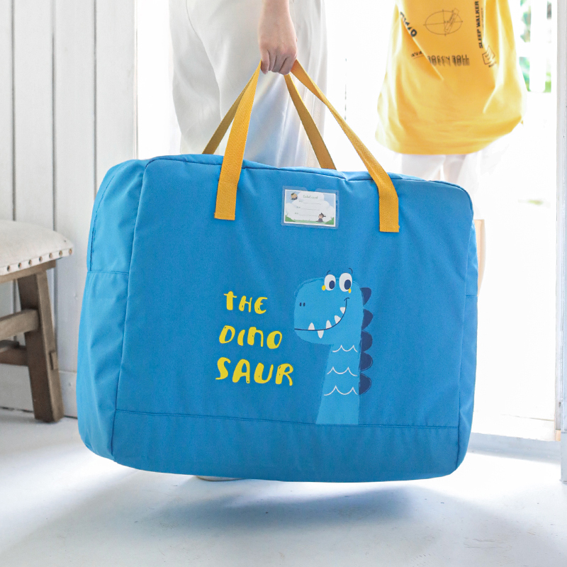 Kindergarten quilt storage bag, large quilt bag, portable clothing packing bag, household quilt luggage bag