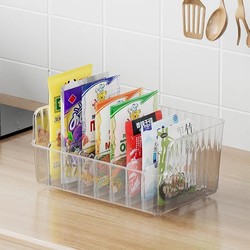 Kitchen condiment rack multi-functional storage box household countertop condiment bag jar special compartment storage artifact