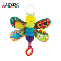 Lama lamaze ze toy cloth book car hanging bed hanging firefly butterfly early education puzzle for infants and young children