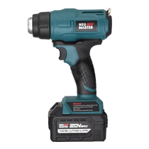 Newmet Lithium Battery Hot Wind Gun Small Potter Style Baking Gun Wireless Snatches Plastic Sticked Heat Shrink Film Cordless Welding Guns