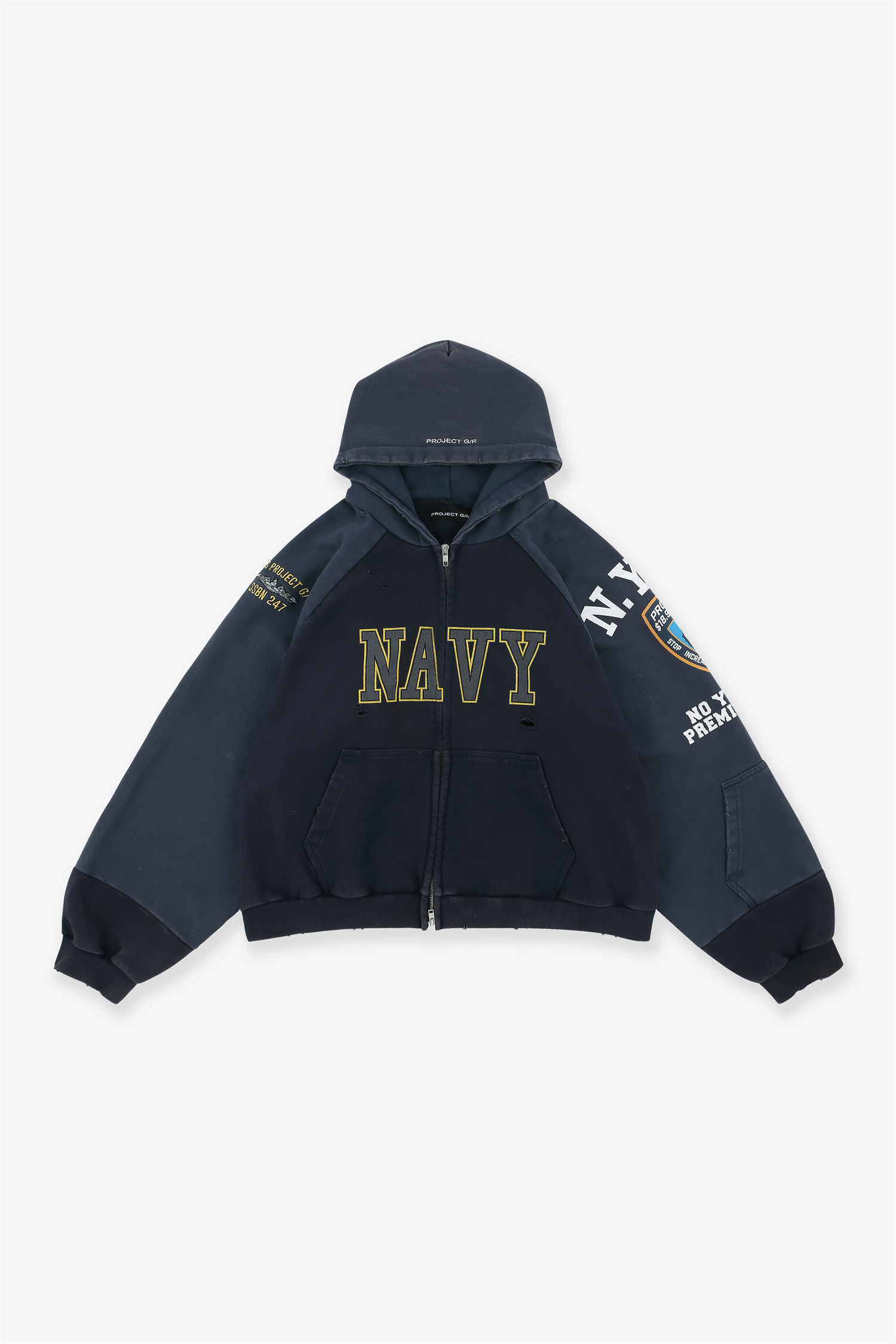 2025's hottest drop | grailz project gr faux two-piece distressed