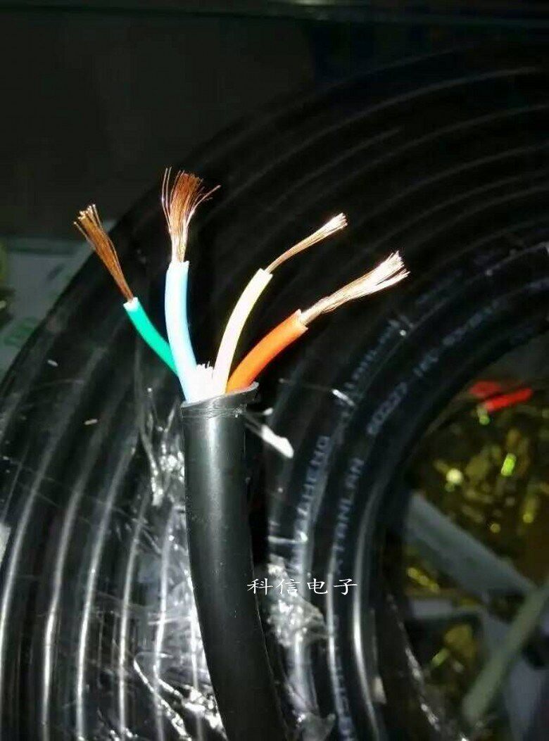 Air conditioning power cord 1 5p 2p air conditioning internal and external cable 2 thick 2 fine air conditioning 4 core wire full copper wire